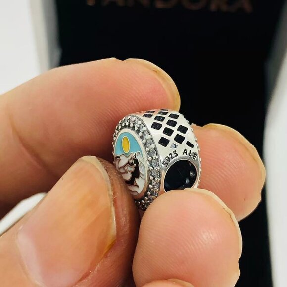 ✨🔥Pandora Skier Exclusive bead Charm - Picture 3 of 3